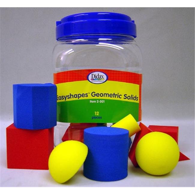 Didax Dd-2501 Easyshapes 3D Geometric Shapes