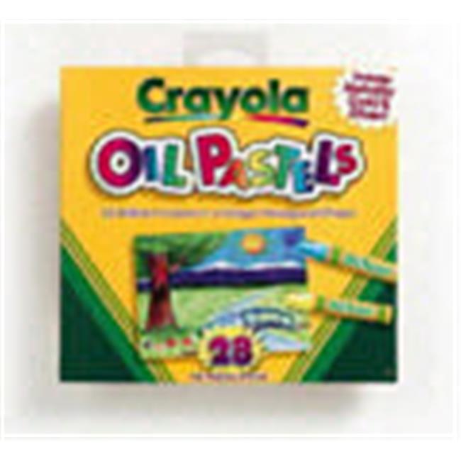 Crayola Llc Formerly Binney & Smith Bin524628 Crayola Oil Pastels 28 Color Set