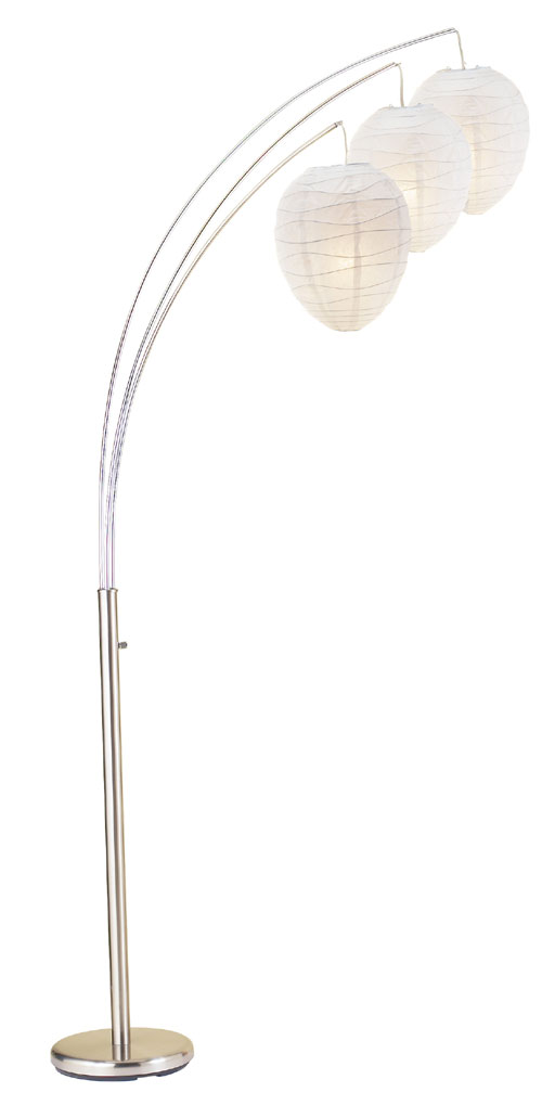 Picture of Adesso 4108 Belle Arc Lamp Satin Steel 22