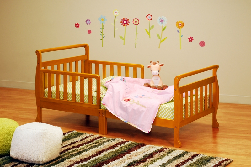 Picture of AFG Athena Anna Toddler Bed - Pecan - 7008P