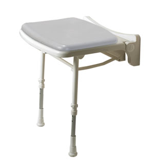 Picture of ARC Inc 02010P 2000 Series Shower Seat Standard Padded Seat - Gray - 18.125 Inch W