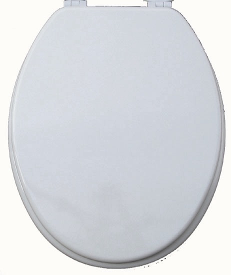 Picture of American Trading House M-75E White Elongated MDF Seat