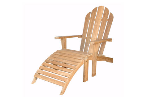 Picture of Anderson Teak AD-036 Adirondack Chair With Ottoman