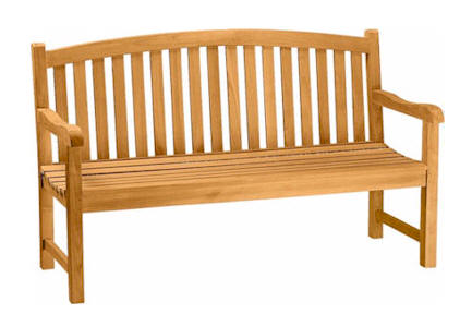 Picture of Anderson Teak BH-005R Chelsea 3-Seater Bench