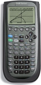 Picture of TEXAS INSTRUMENTS TI-89-TITANIUM Calculator  Graphing  3-D Graphing  USBPort  Electronically Upgradeable