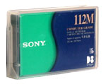 Picture of SONY QG112M Tape  8mm D8  112m  2.3-5-10GB