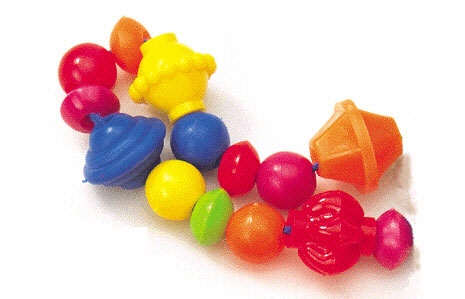 Picture of Roylco R-2170 1/4&quot; - 1&quot; Beads - 100 Package