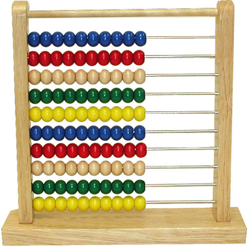 Picture of Lights Camera Interaction Lci493 Wooden Abacus