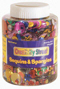 Picture of Chenille Kraft Company Ck-6129 Shaker Jar Sequins & Spangles