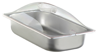 Picture of BroilKing SPL-3P 1/3 Size 2.6 qt. Chafing Pan & Plastic Lid