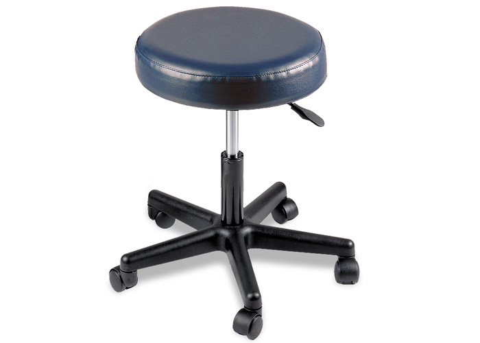 77060 Imperial Blue without Back Pneumatic Stool