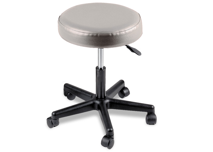 Dove Gray without Back Pneumatic Stool