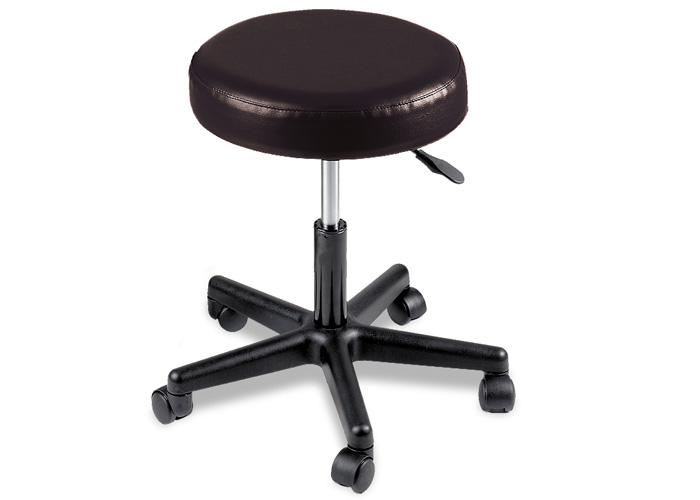 77063 Black without Back Pneumatic Stool
