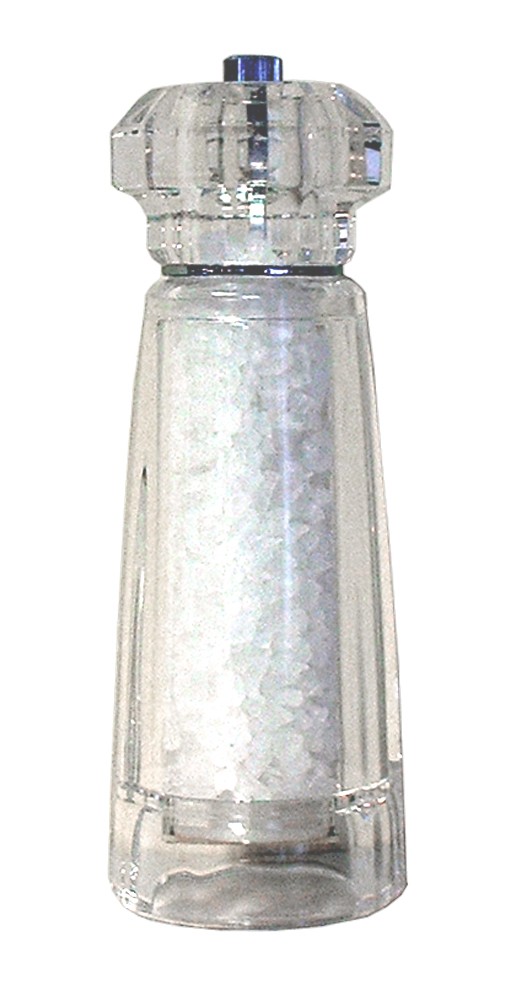 Picture of Chef Specialties 11752 Home Cookin  Series 7    - 18cm Victoria - Acrylic Salt Mill