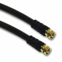 6ft VALUE SERIES F-TYPE RG6 COAXIAL VIDEO CABLE
