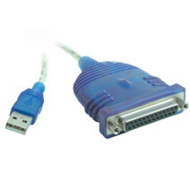 Picture of Cables To Go 16899 6ft USB to DB25 IEEE-1284 PARALLEL PRINTER ADAPTER
