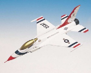 Picture of Daron Worldwide Trading B4248 F-16A Thunderbird 1/48 AIRCRAFT