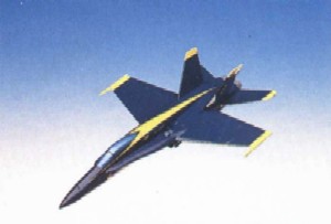 Picture of Daron Worldwide Trading C1848F33P F-18A Usn Blue Angel 1/48 AIRCRAFT