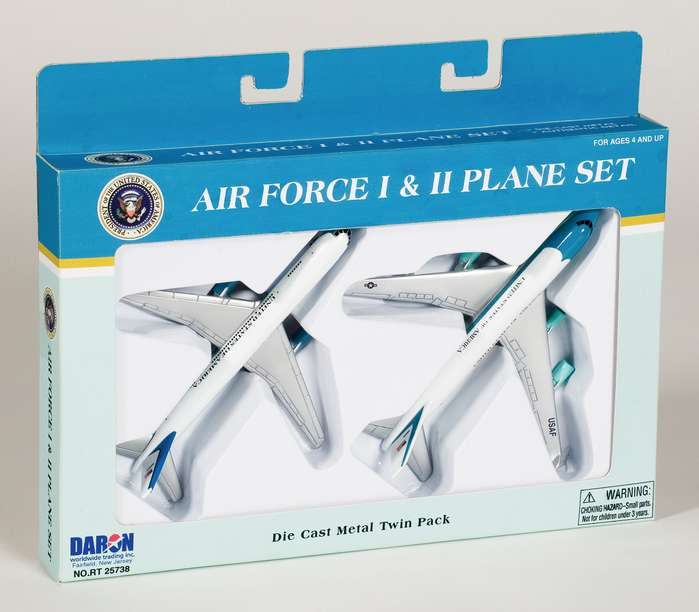 Picture of Daron Worldwide Trading RT5733 Air Force ONE-AIR Force 2 - 2 Plane Set