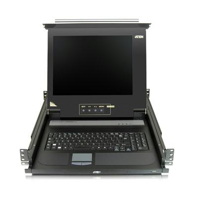 Picture of Aten Corp CL1000M 17 Inch Single-Rail LCD Console