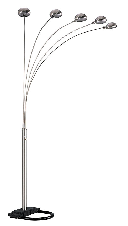 Picture of  00ORE6962SN 5 Arms Arch Floor Lamp - Satin Nickel