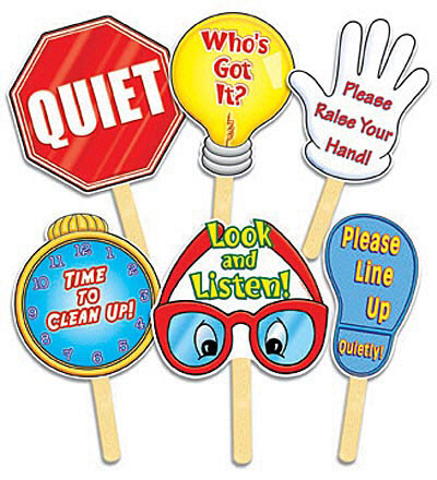 Picture of Teachers Friend Tf-1298 Manage Your Class Signs