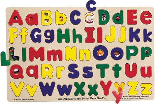 Picture of Lights Camera Interaction Lci47 Puzzle Upper & Lowercase Alphabet