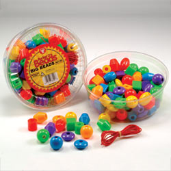 Picture of Hygloss Products  Inc. HYG68100 Big Beads 16 oz.