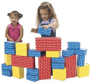 Picture of Smart Monkey IMA1024 Imagibricks Giant Building Blocks 24 Piece Set