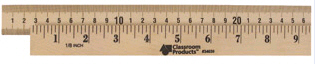 Picture of Learning Resources STP34039 Wooden Meter Stick Plain Ends