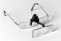 Picture of Edroy 912 Spring Clip Opticaid - Clip-On Flip-Up Magnifier - 1.5X  20&quot;L Focal