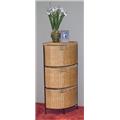 4D Concepts 161054 Wicker and Metal Corner Three Drawer Unit 4D Concepts 161054 Wicker and Metal Corner Three Drawer Unit