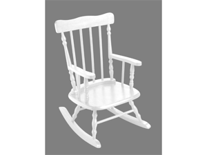 Picture of Giftmark 1410W Child&amp;apos;s Spindle Rocking Chair White