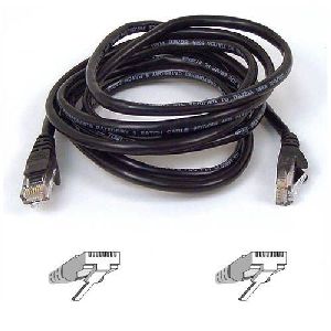 Picture of Belkin Cat. 6 UTP Patch Cable - 75ft - 1 x RJ-45  1 x RJ-45 - Patch Cable - Snagless  Molded - Black
