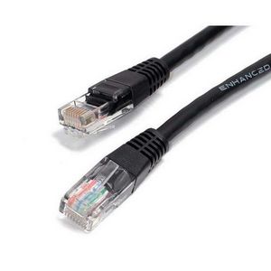 Cat6 Patch Cable 5ft 1 x RJ-45  1 x RJ-45 Patch Cable Black