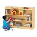 Jonti-Craft 0782JC MOBILE BOOKCASE WITH LIP Jonti-Craft 0782JC MOBILE BOOKCASE WITH LIP