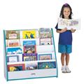 Jonti-Craft 3514JCWW003 FLUSHBACK PICK-a-BOOK STAND - 1 SIDED - BLUE Jonti-Craft 3514JCWW003 FLUSHBACK PICK-a-BOOK STAND - 1 SIDED - BLUE