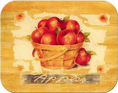 McGowan TT00472 Tuftop Apple Basket Cutting Board- Medium