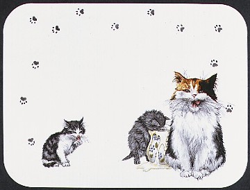 Cats Whiskers Medium 12x16 Cutting Board