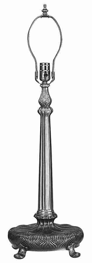 10661 20.5 Inch Quad Footed Onion Base