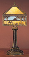 Meyda Tiffany 26839 19.5 Inch H Camel Mission Accent Lamp