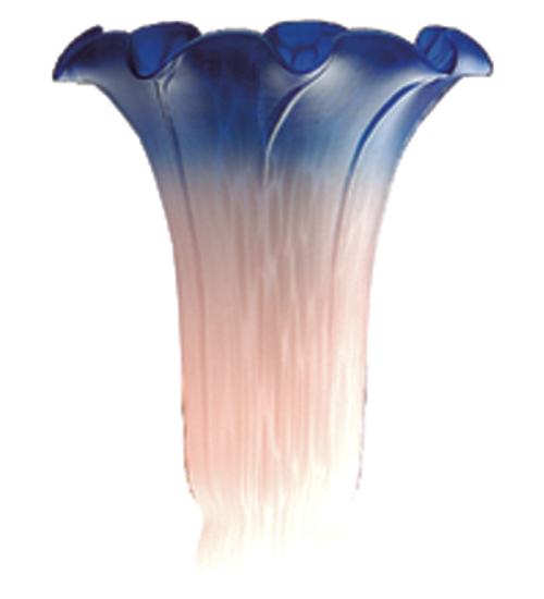Picture of Meyda  10185 3.5 Inch W X 5 Inch H Pink/Blue Lily Shade