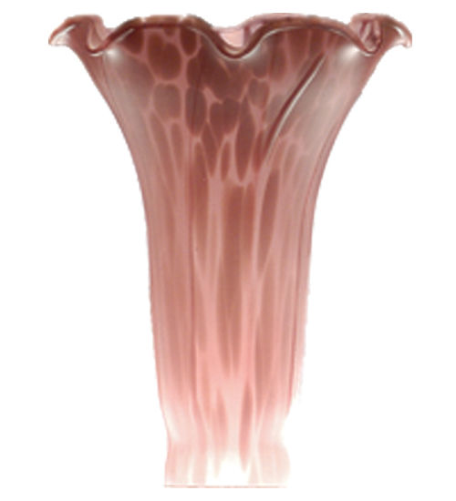 Picture of Meyda  10694 4.5 Inch W X 6 Inch H Cranberry Lily Shade