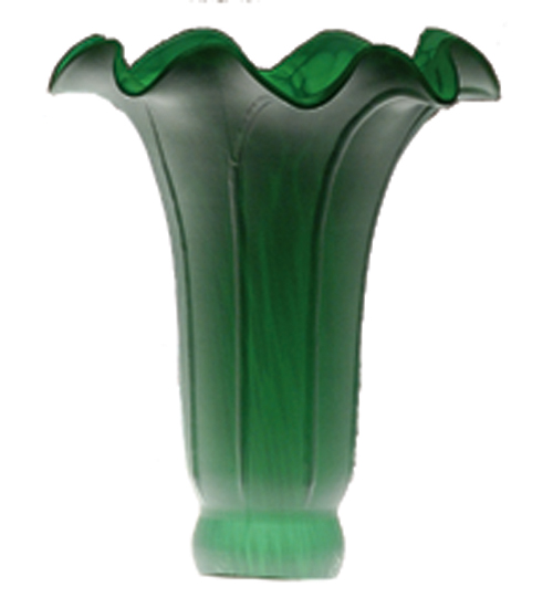 Picture of Meyda  10182 4.5 Inch W X 6 Inch H Green Lily Shade