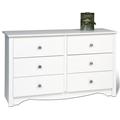 Prepac WDC-4829 Monterey CONDO 6 Drawer Dresser White Prepac WDC-4829 Monterey CONDO 6 Drawer Dresser White