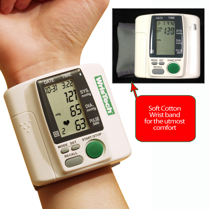 Picture of Poker Wristech Blood Pressure Monitor