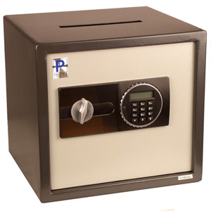 HD-34C Top Loading Small Electronic Burglary Safe w/ Drop Slot -  Protex Safe