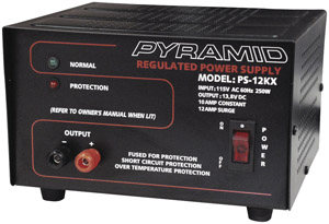 Picture of PYRAMID PS12KX Power Supply 10 Amp 13.8V