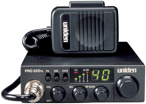 Picture of UNIDEN PRO520XL 7-Watt  40-channel Compact CB Radio