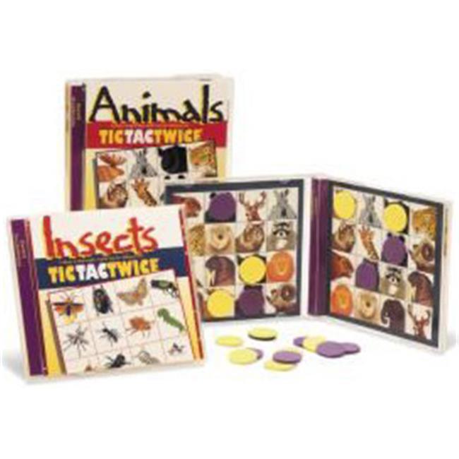 Talicor 805MA Animal Magnetic Tic Tac Twice Game